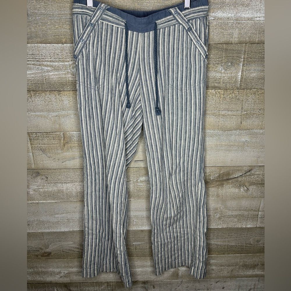 Jolt womens small juniors 7 striped beach pants wide leg small